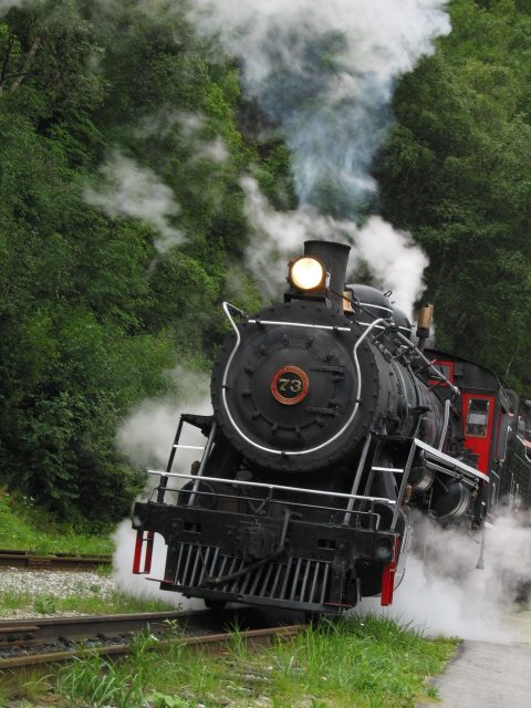 Steam Locomotive Monument 230175