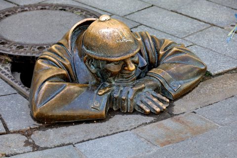 Napoleonic Soldier Statue
