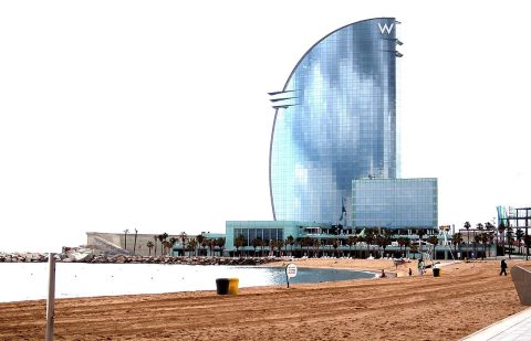 Barceloneta Beach Playgrounds