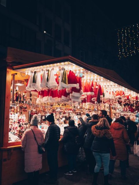 Plaza Moyua Christmas Stalls