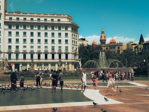 Plaça des Parc Fountain