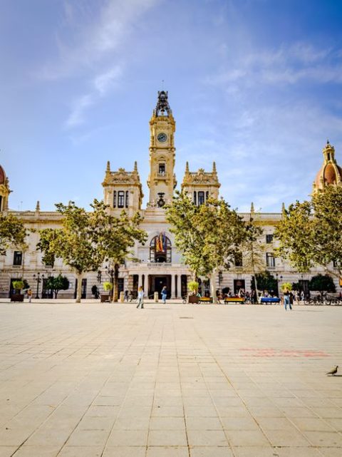 Mercado de Navidad, Plaza del Ayuntamiento