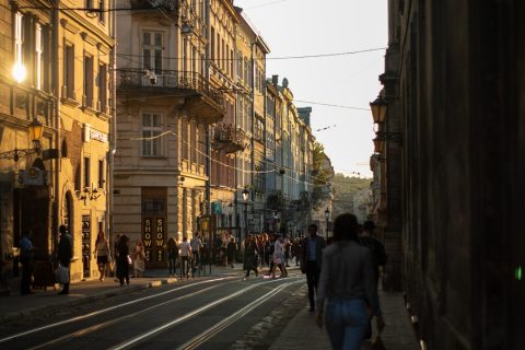 Vul. Stavropihiyska & Danylo Halytskyi Street