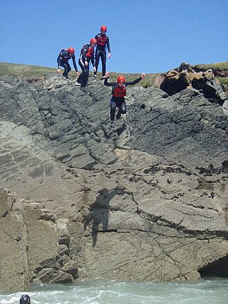 Coasteering