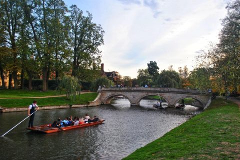 Punting on the River Cherwell