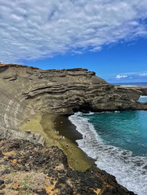 Papakolea Green Sand Beach