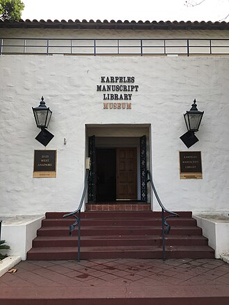 Karpeles Manuscript Library Museum