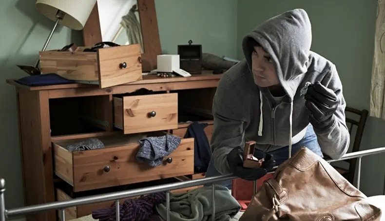 ROBBER, DRESSER, DRAWER, BAG, HOOD
