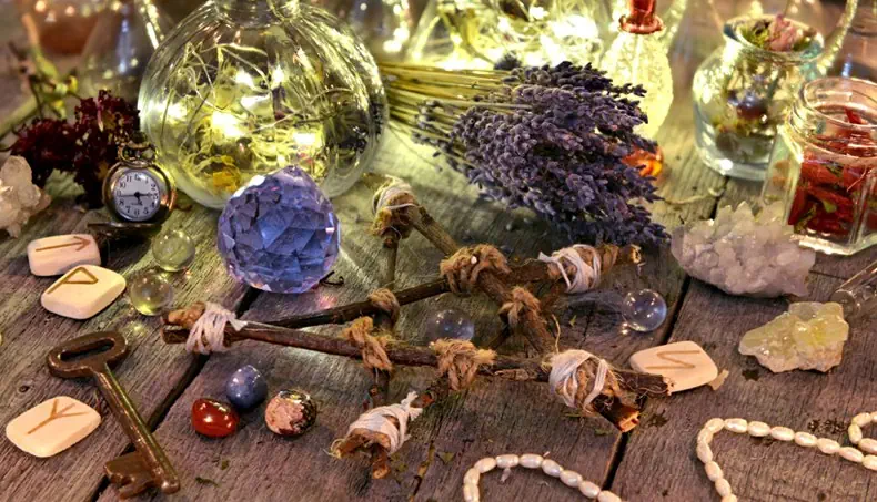 LAVENDER, STAR, KEY, RUNES, GEMS