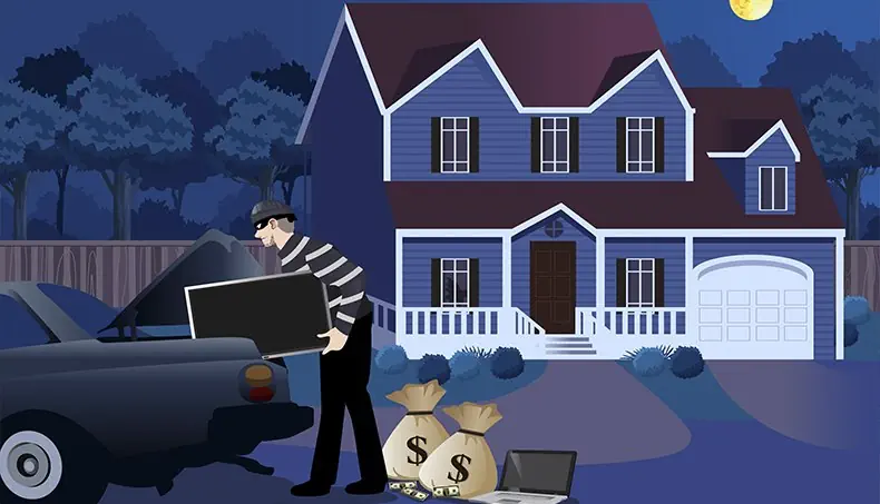 THIEF, LAPTOP, TRUNK, DOLLAR, BUMPER