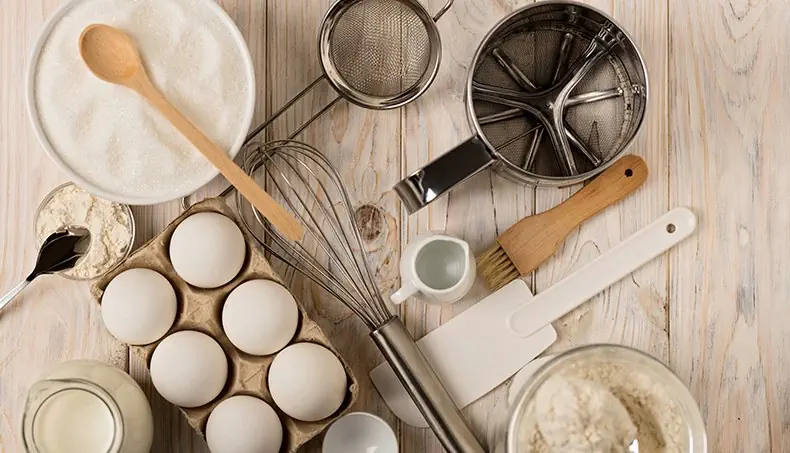 SUGAR, SPOON, EGGS, SIX, MILK