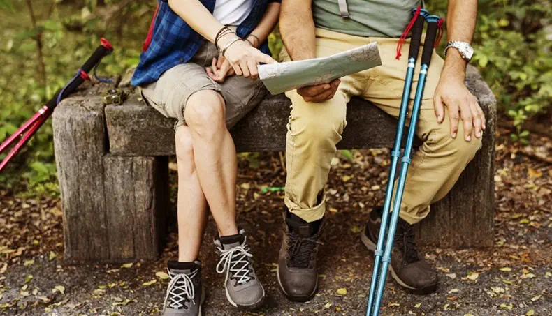 HIKING, SHORTS, WATCH, LEGS, CALF
