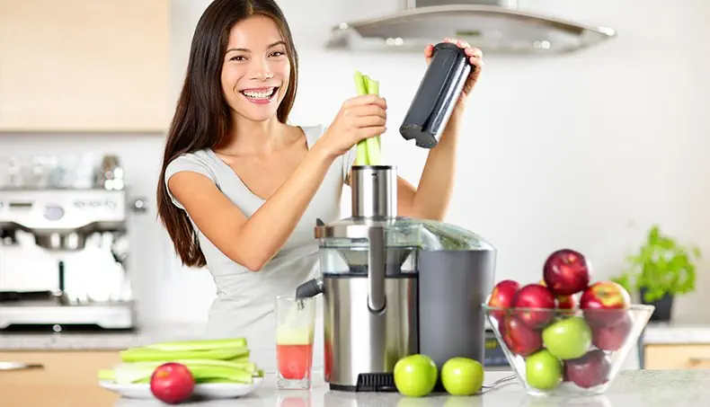 JUICER, HEALTHY FOOD, JUICE, APPLE, CELERY