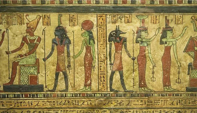 ANUBIS, EGYPT, HIEROGLYPHS, THRONE, PHARAOH