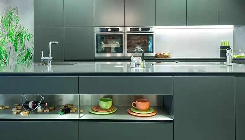TAP HANDLE, OVEN, KITCHEN, CORK, CUPBOARD