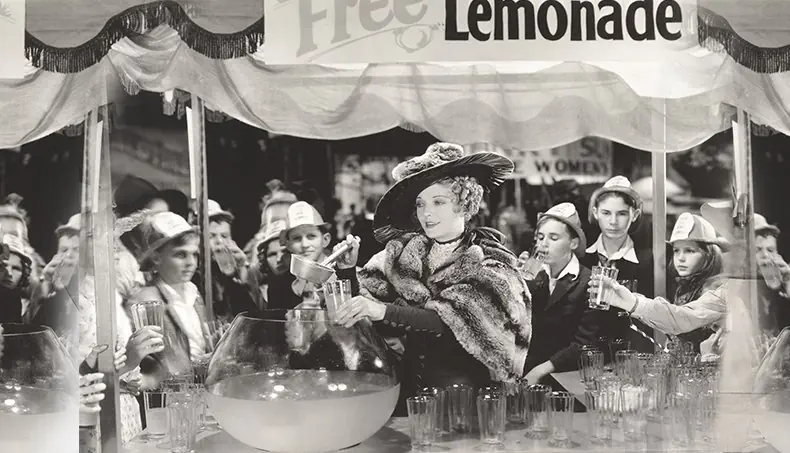VINTAGE, LEMONADE, LADY, FUR, HELMET