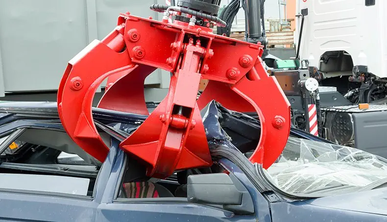 CLAW, CAR, DUMP, RECYCLING, WINDSHIELD