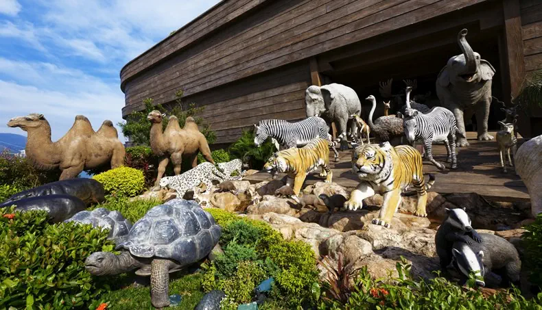 PAIR, TURTLE, TIGER, ELEPHANT, TRUNK
