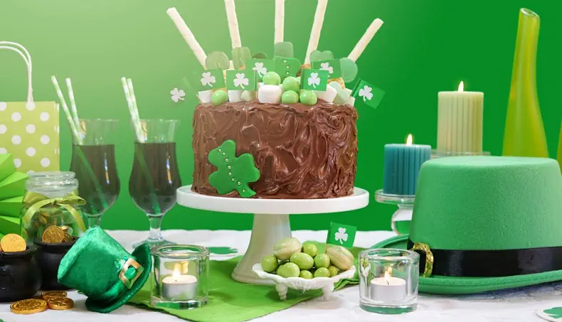 TRIFOGLIO, TORTA, CANNUCCIA, CANDELA, SACCHETTO