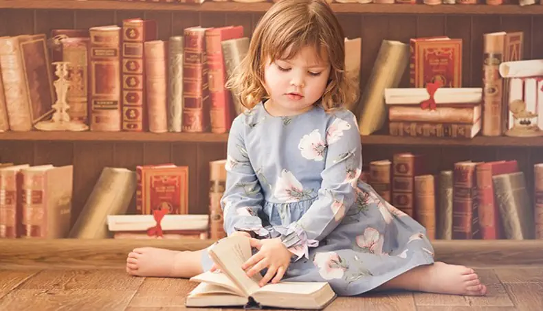LIBRARY, BOOKSHELF, BASEBOARD, BANGS, FLOWER
