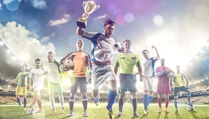 SOCCER, PLAYERS, VICTORY, GOALKEEPER, STADIUM