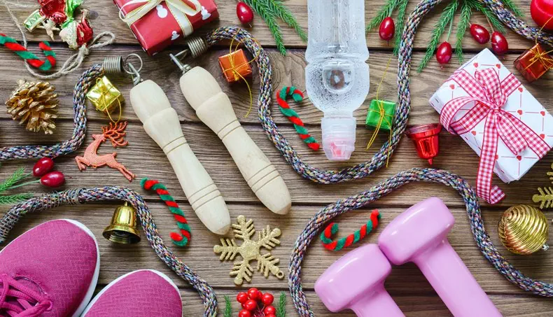 JUMP ROPE, SNOWFLAKE, WATER, BAUBLE, GIFT