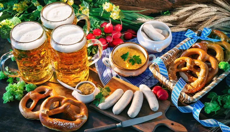 ØL, RADISE, HUMLE, MEDISTER, SALTKRINGLE