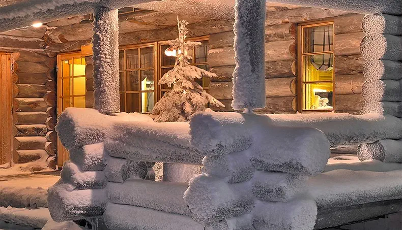 NEIGE, GEL, SAPIN, MAISON, RONDIN