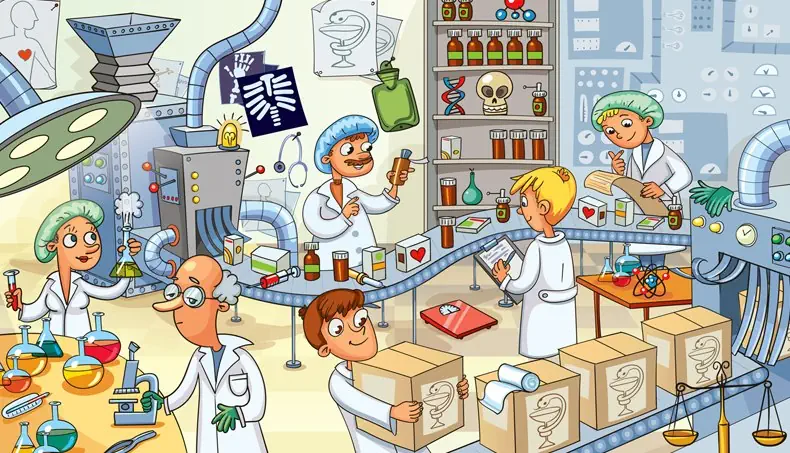 FARMACI, RØNTGENSTRÅLING, VÆGT, KRANIE, VARMEDUNK
