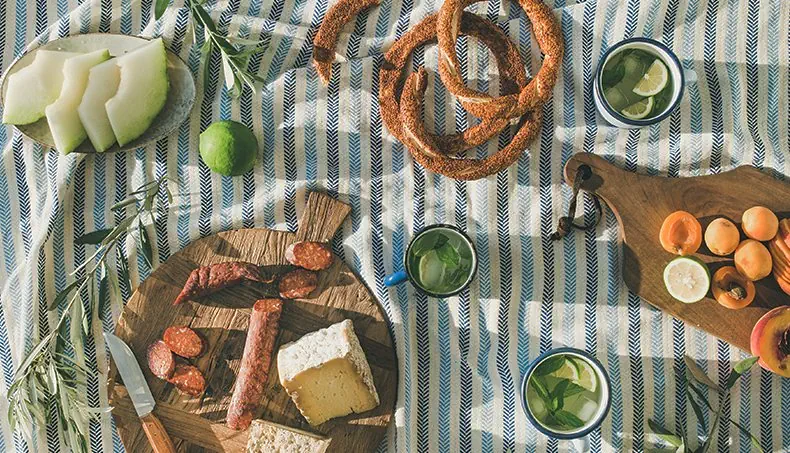 APRICOT, LIME, SALAMI, CHEESE, MELON