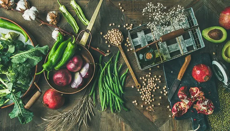 COTTON, POMEGRANATE, BROCCOLI, ONION, PEPPERS