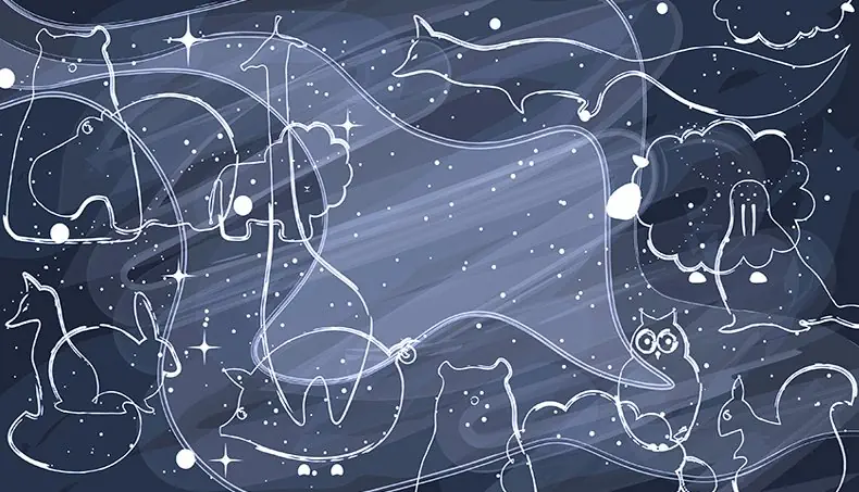 OWL, FOX, SQUIRREL, WALRUS, PIG