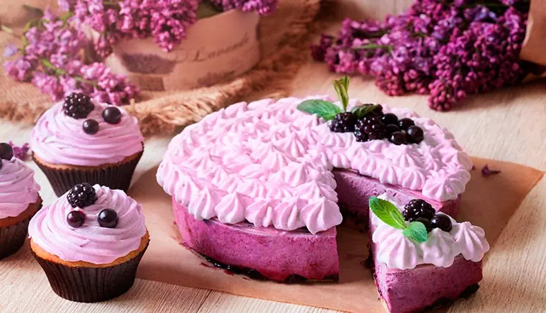 SOUFFLE, BLACKBERRY, PURPLE, WHIPPED CREAM, LILAC
