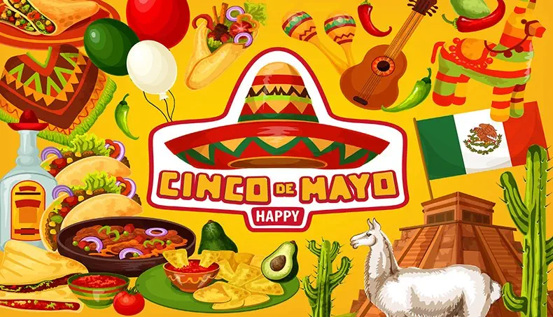 LAMA, KAKTUS, SALSA, NACHOS, BURRITO