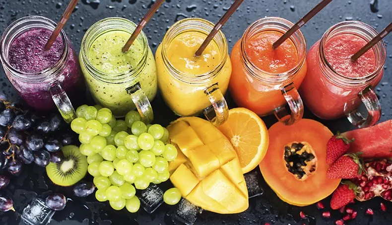 PAPAYA, GRANATAPFEL, ERDBEEREN, WASSERMELONE, APFELSINE