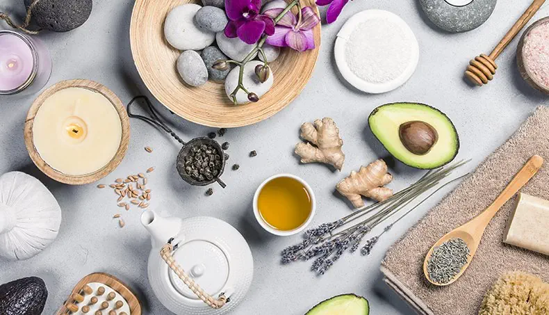 AGUACATE, ORQUÍDEA, PIEDRA, LAVANDA, SAL