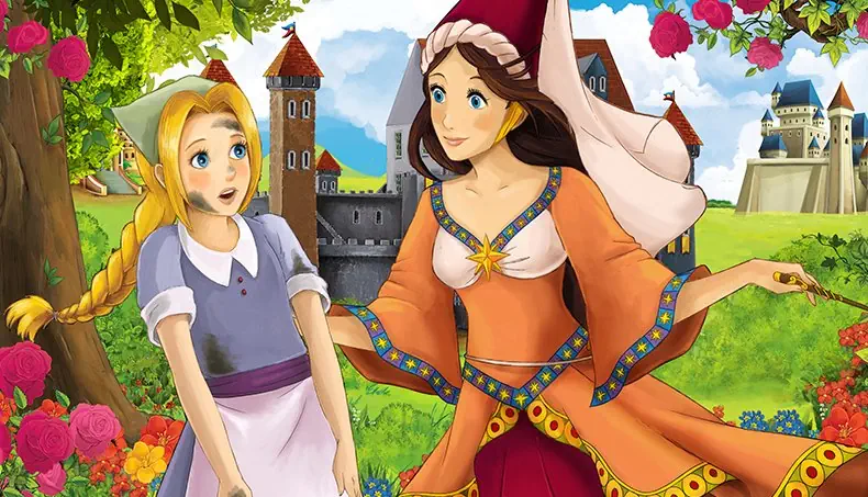 CASTLE, SORCERESS, DIRT, PLAIT, ROSES