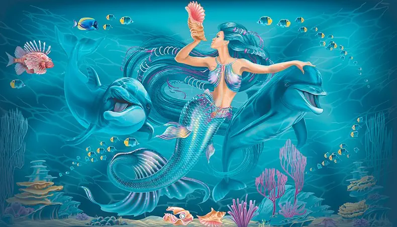 SIRENA, DELFIN, KORAL, BISER, PTEROIS