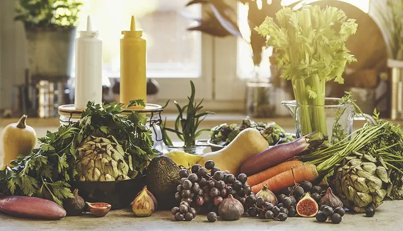 ALCACHOFA, PEREJIL, HIGO, AGUACATE, UVAS