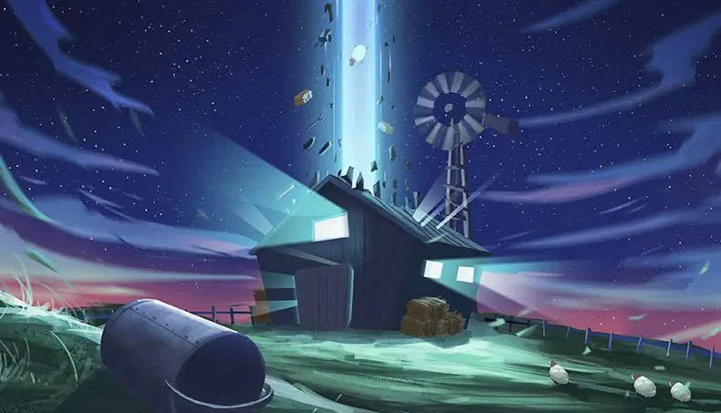 SHEEP, ABDUCTION, BEAM, HAY, FENCE
