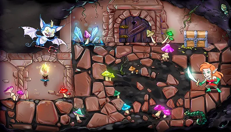 TRIDENT, SABER, TORCH, ELF, CRYSTAL