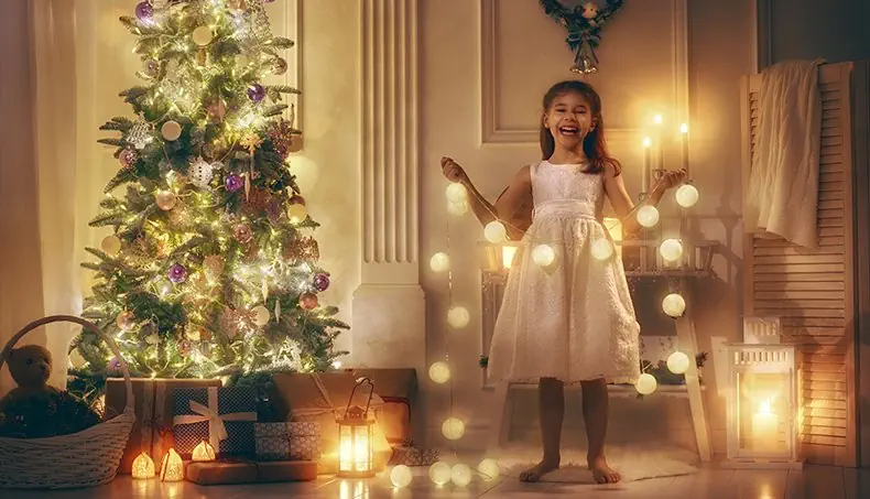 SCREEN, BASKET, GARLAND, DRESS, HAPPY