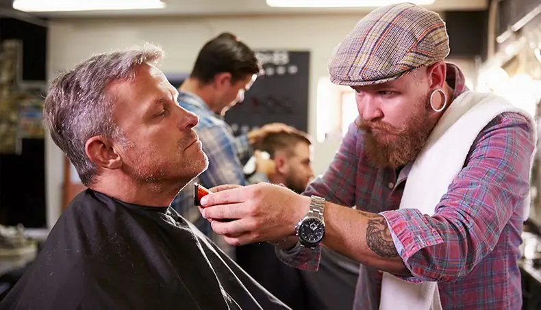 BARBER, , BARBERIA, BOINA, PÍRCING