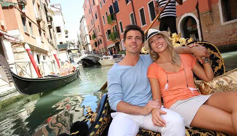 PAIRE, IDYLLE, GONDOLE, GONDOLIER, VENISE