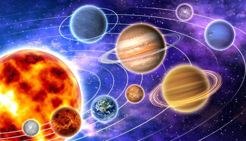 SYSTÈME, PLANÈTE, TERRE, SOLEIL, MERCURE
