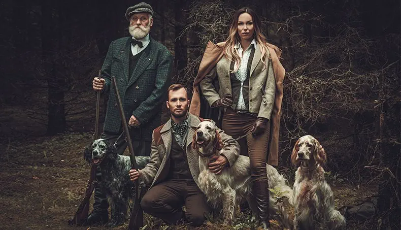 CASQUETTE, CHASSE, CHASSEUR, FUSIL, SETTER