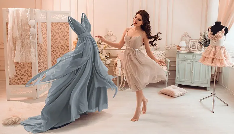 DANCE, DRESS, PILLOW, BRA, SCREEN