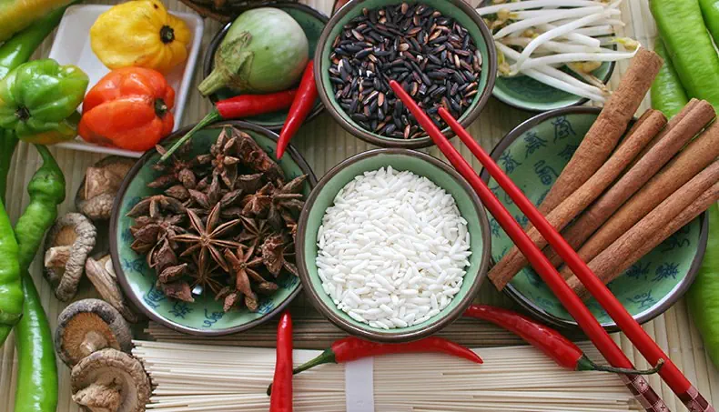 ÁNIZS, SHIITAKE, CSILIPAPRIKA, PAPRIKA, FEKETE RIZS