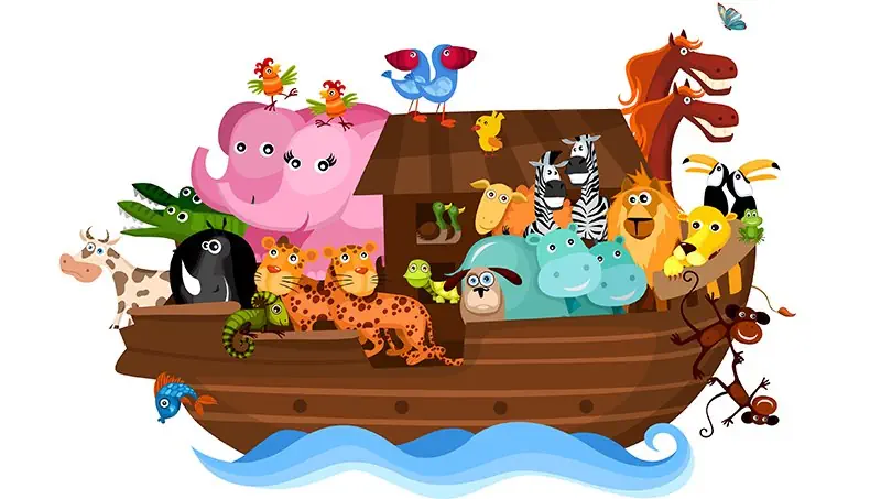 CASAL, ARCA, CROCODILO, ZEBRA, RÃ