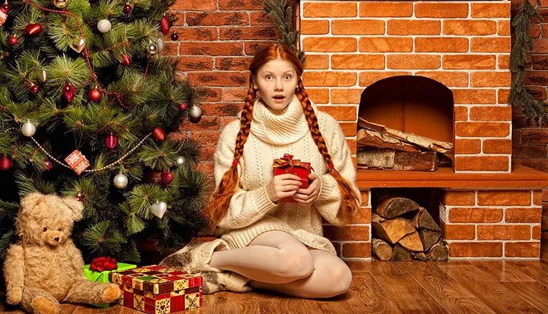 FIREPLACE, FIREWOOD, CHRISTMAS, GIFT, TEDDY BEAR